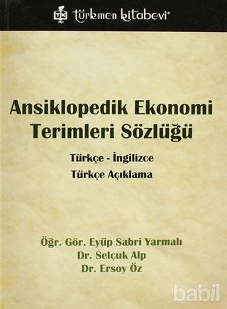 Ekonomi terimleri sözlüğü ingilizce türkçe